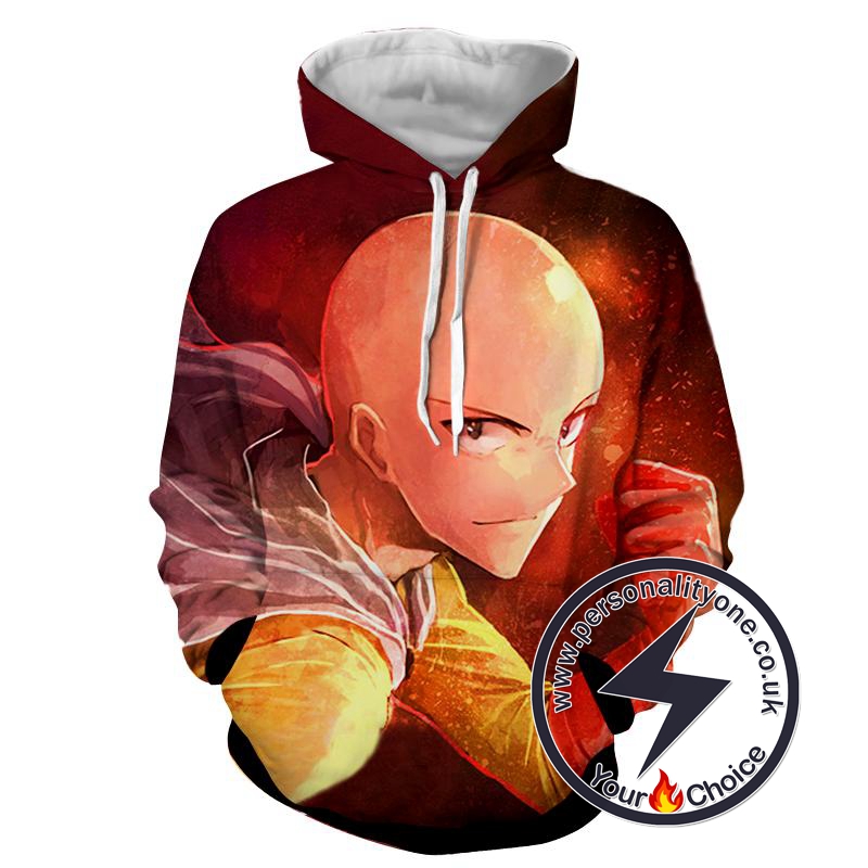 One Punch Man - Saitama 3D - Hoodies